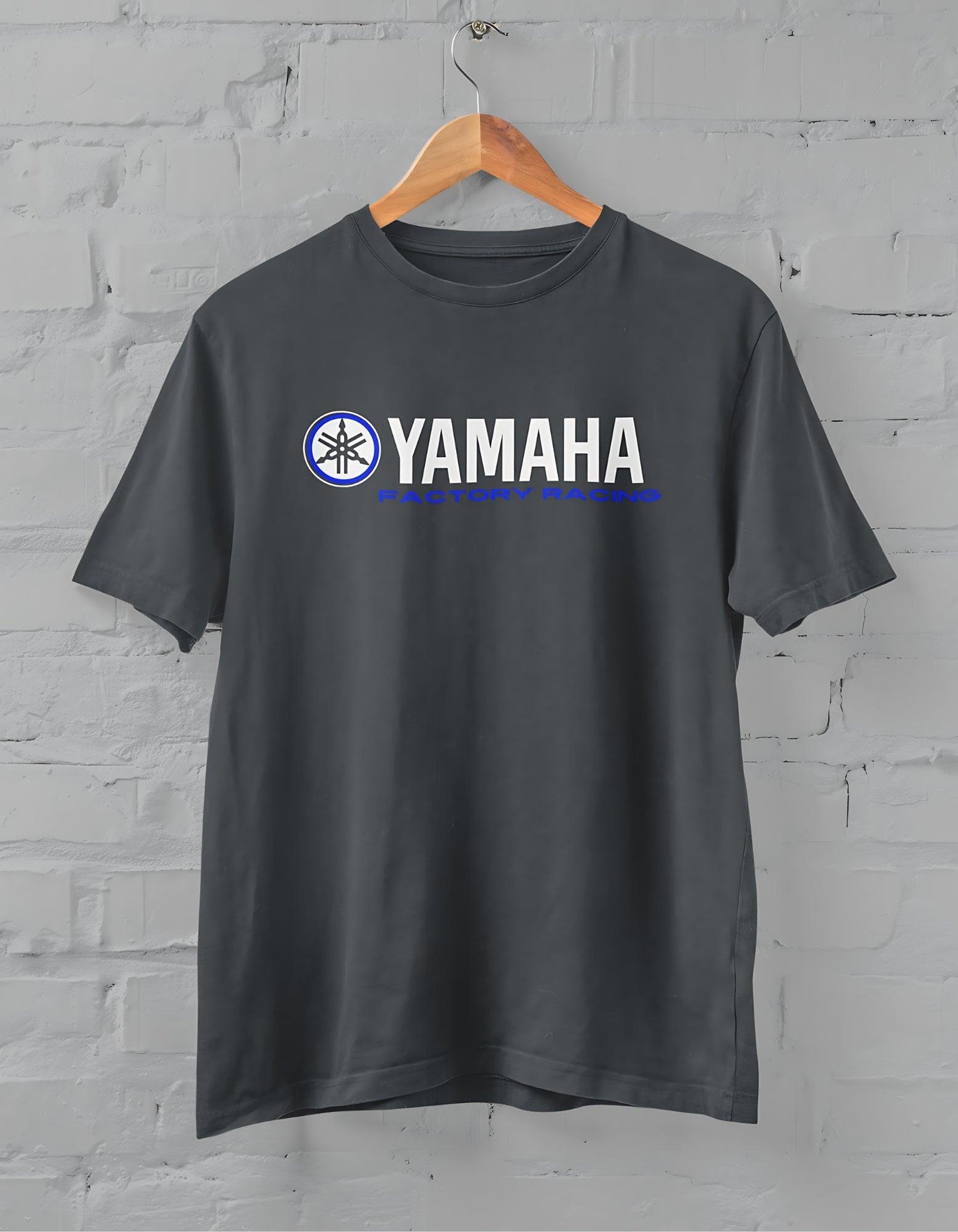 Yamaha Typography Half Sleeve T-Shirt for Men