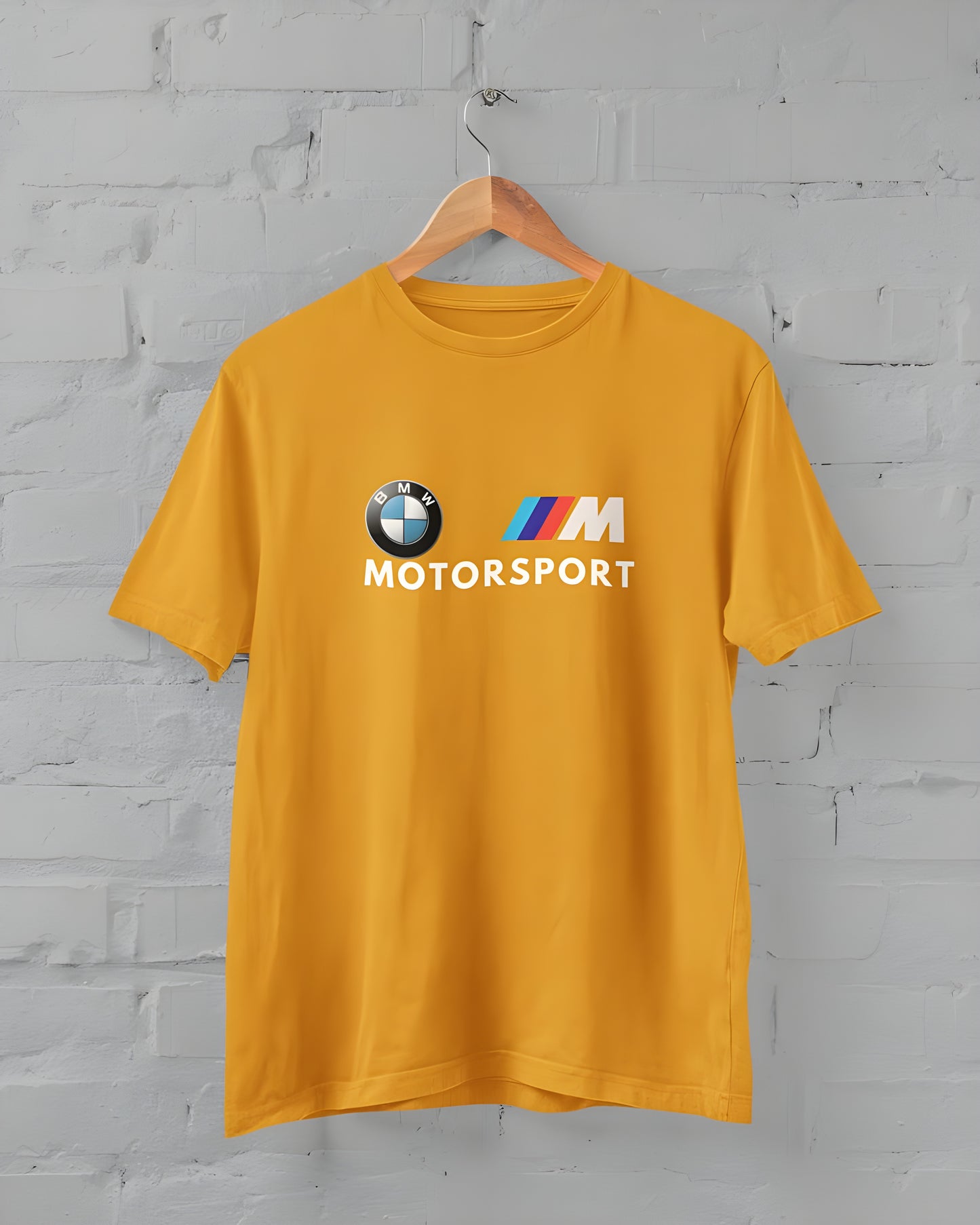 BMW Motorsport Printed Half Sleeve T-Shirt for Men