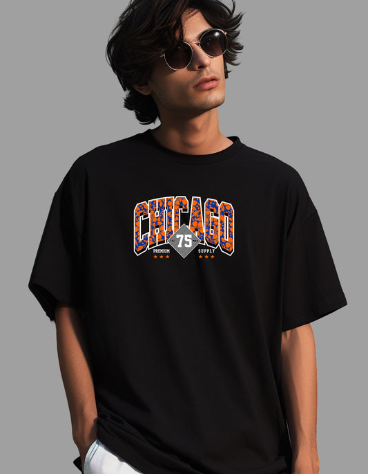 Chicago 75 Oversized T-shirt for Men