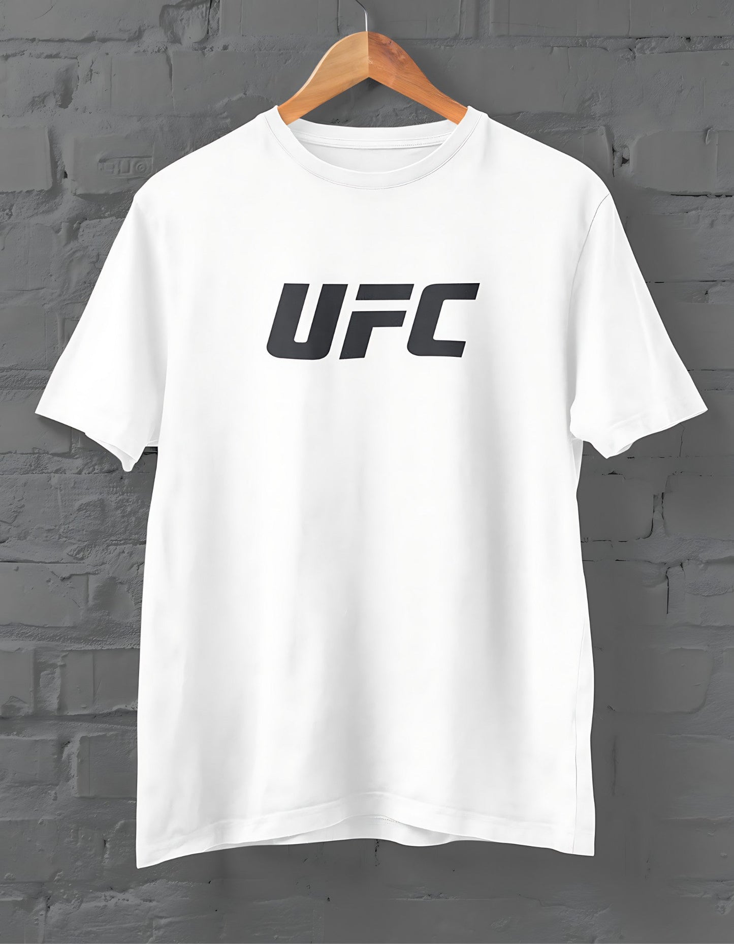 UFC Black Half Sleeves T-shirt For Men - ShosaQualiTees