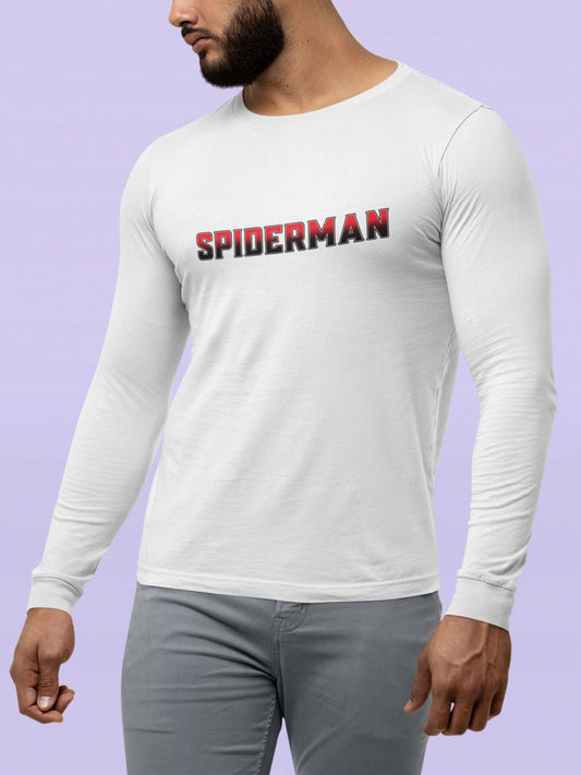 Spiderman - 2 Superhero Full Sleeve T-Shirt for Men