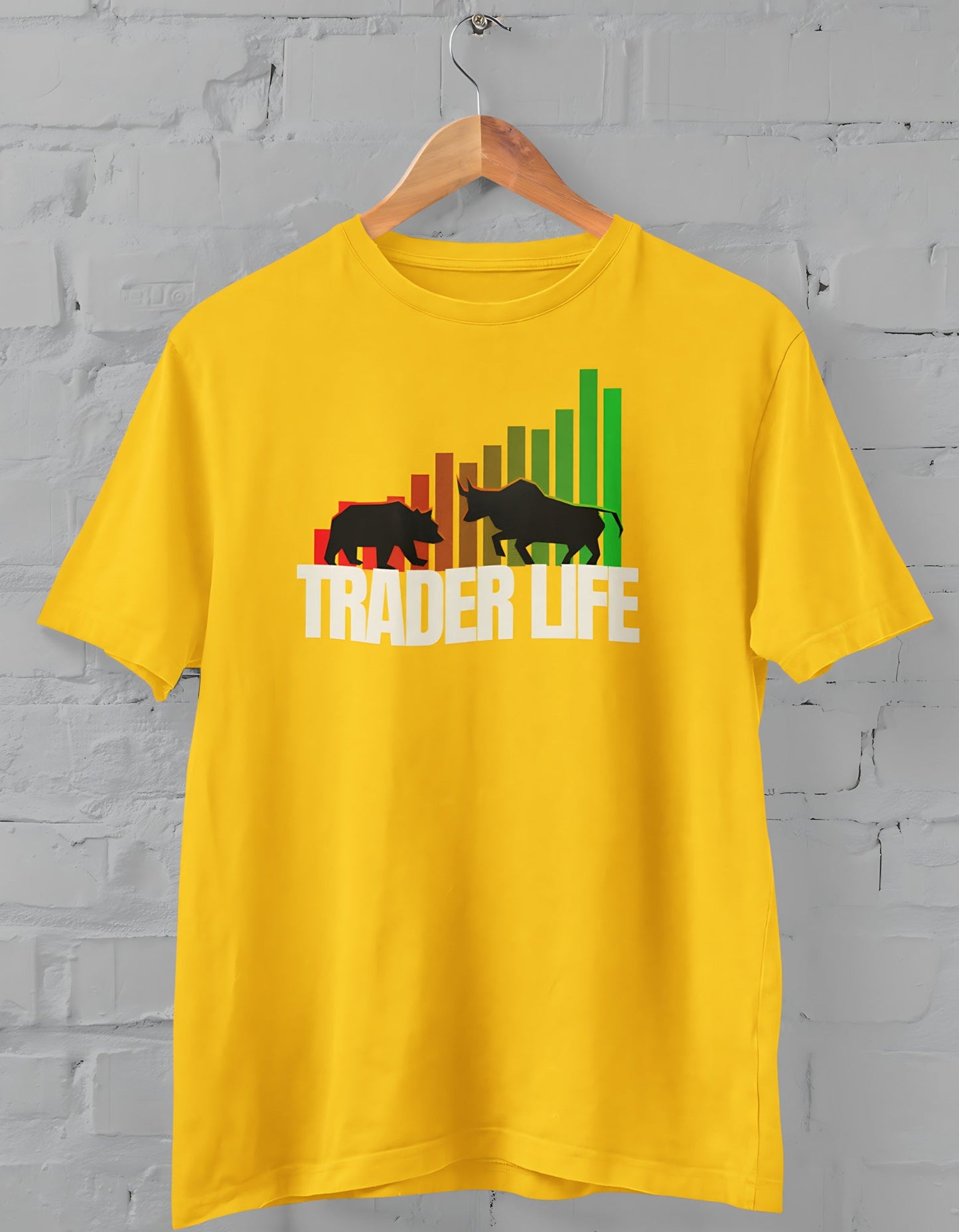 Trader Life Half Sleeve T-shirt for Men