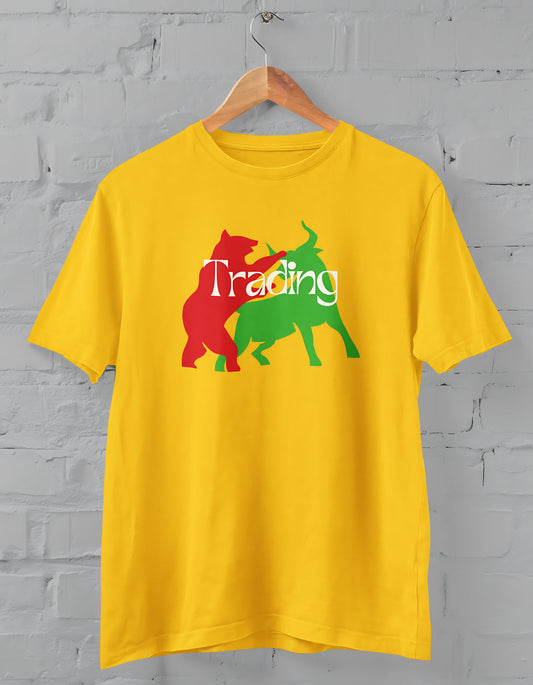 Trading Bull & Bear Half Sleeve T-shirt for Men