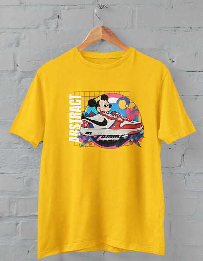 Mickey Mouse Half Sleeve T-shirt for Men