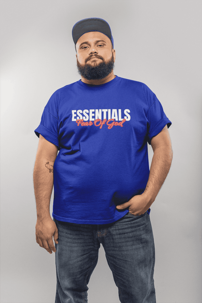 Essentials Plus Size T-Shirt Royal Blue