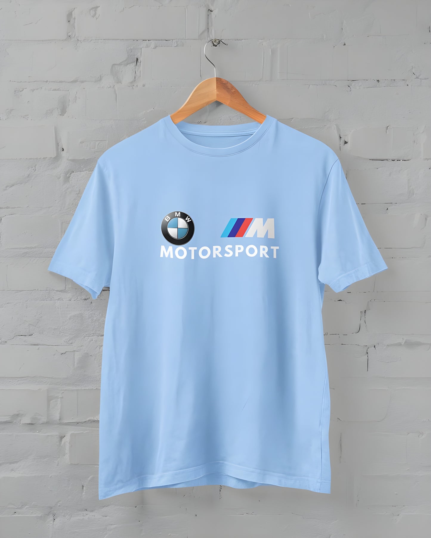 BMW Motorsport Printed Half Sleeve T-Shirt for Men