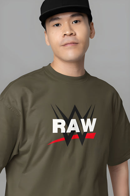 WWE RAW Oversized T-shirt for Men